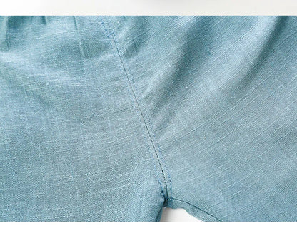 Spring & Summer Linen Baby Harem Pants