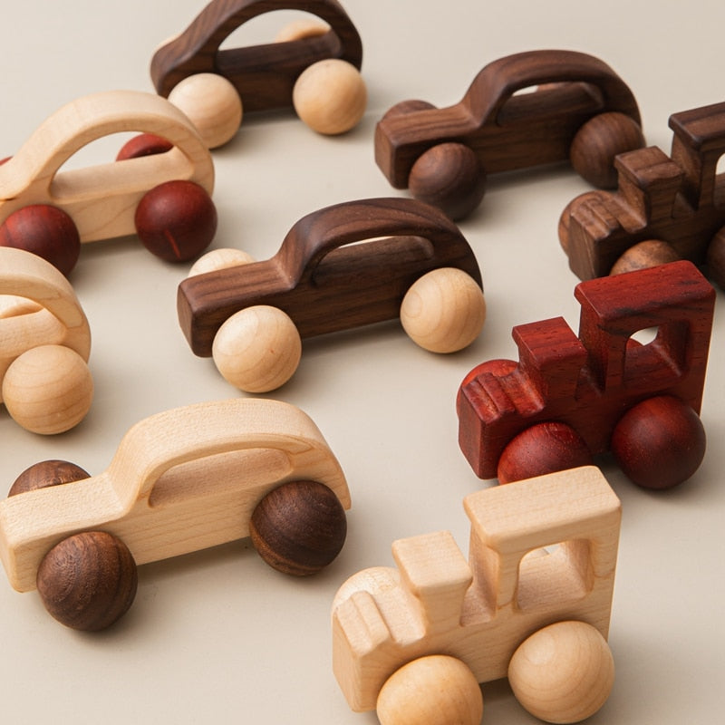 Wooden Toy Cars