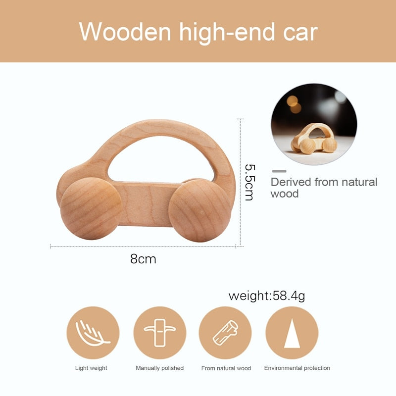 Wooden Toy Cars