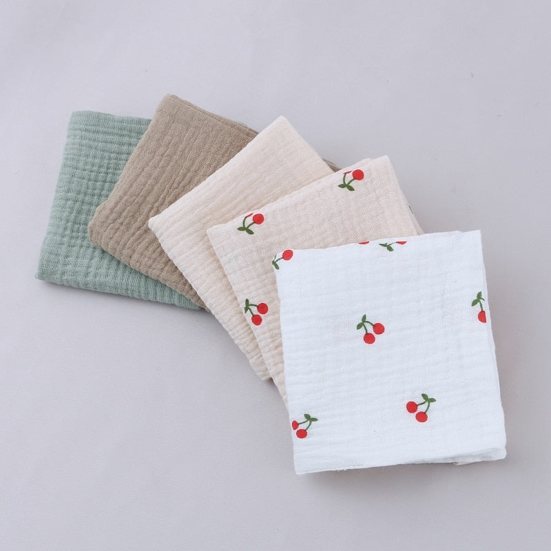 Muslin washcloths