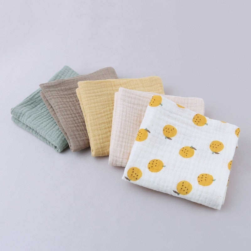 Muslin washcloths