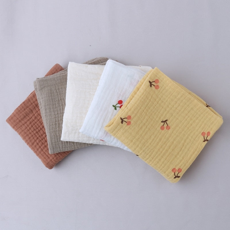 Muslin washcloths